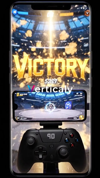 スマホゲーム勝利の瞬間