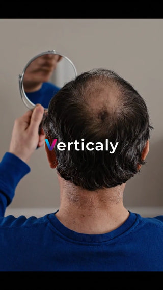 薄毛を気にする男性