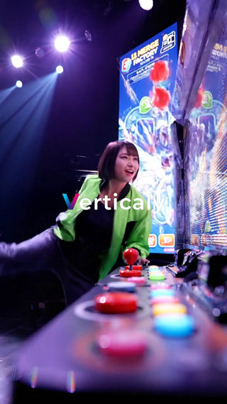 ゲーマー女性、熱狂の瞬間