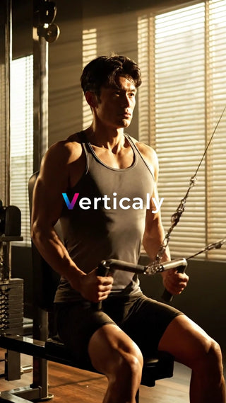 ジムで鍛える男