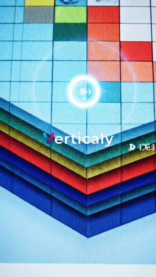 カラフルな幾何学模様