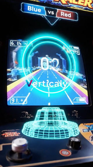 未来感あふれるゲーム画面