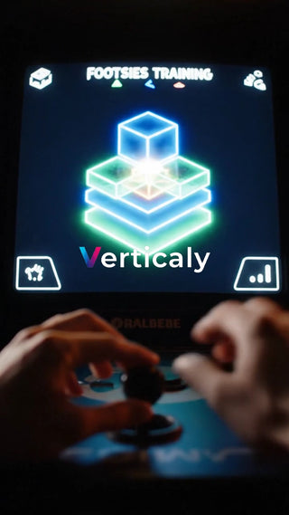 ゲーム画面、足トレーニング