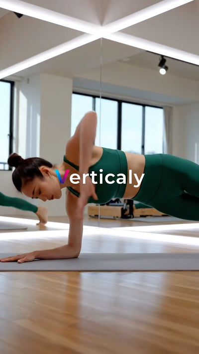 サイドプランク、体幹を鍛える