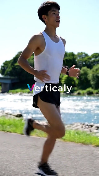 ランニング、都会のロード