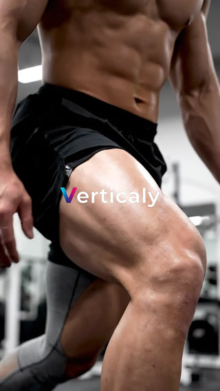 鍛えられた美しい脚