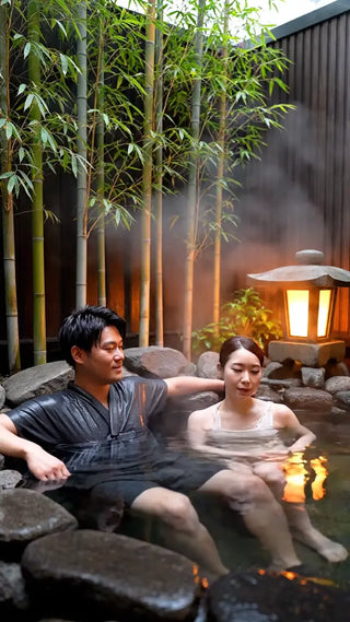 温泉で過ごす、二人の時間
