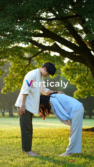 公園で寄り添う二人