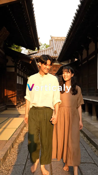 古都散策、手繋ぎデート