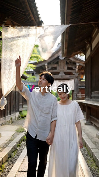 古都散策、手繋ぎデート