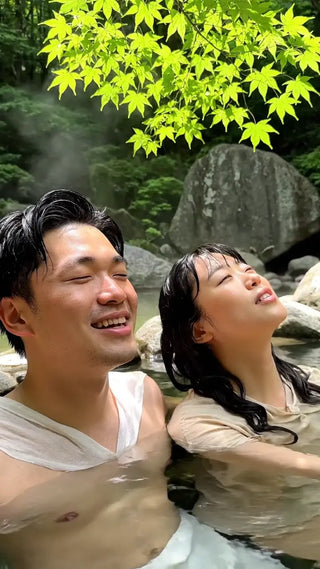 温泉で過ごす、二人の時間