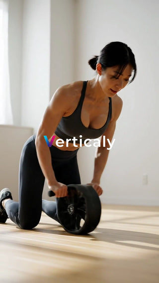 腹筋ローラーでワークアウト